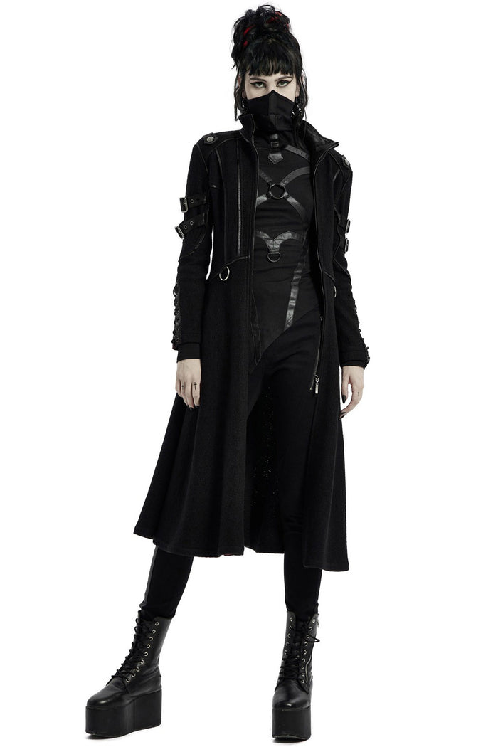 Midnight Militia Gothic Coat [BLACK]
