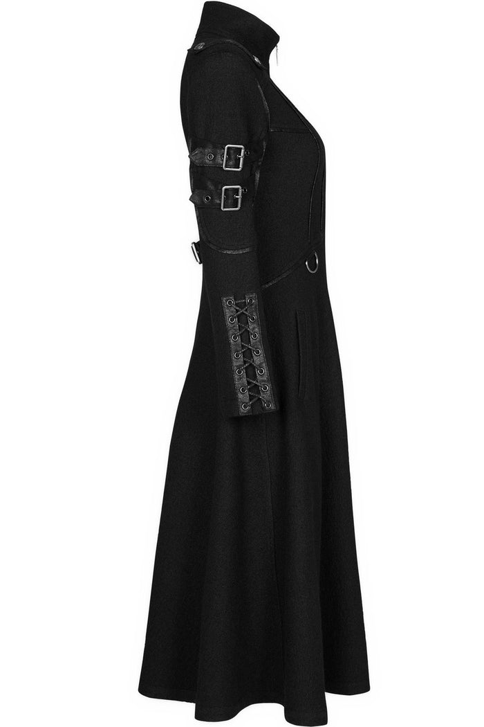 Midnight Militia Gothic Coat [BLACK]