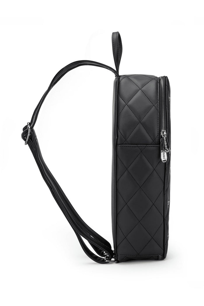 vegan coffin backpack with bat studs by rock rebel