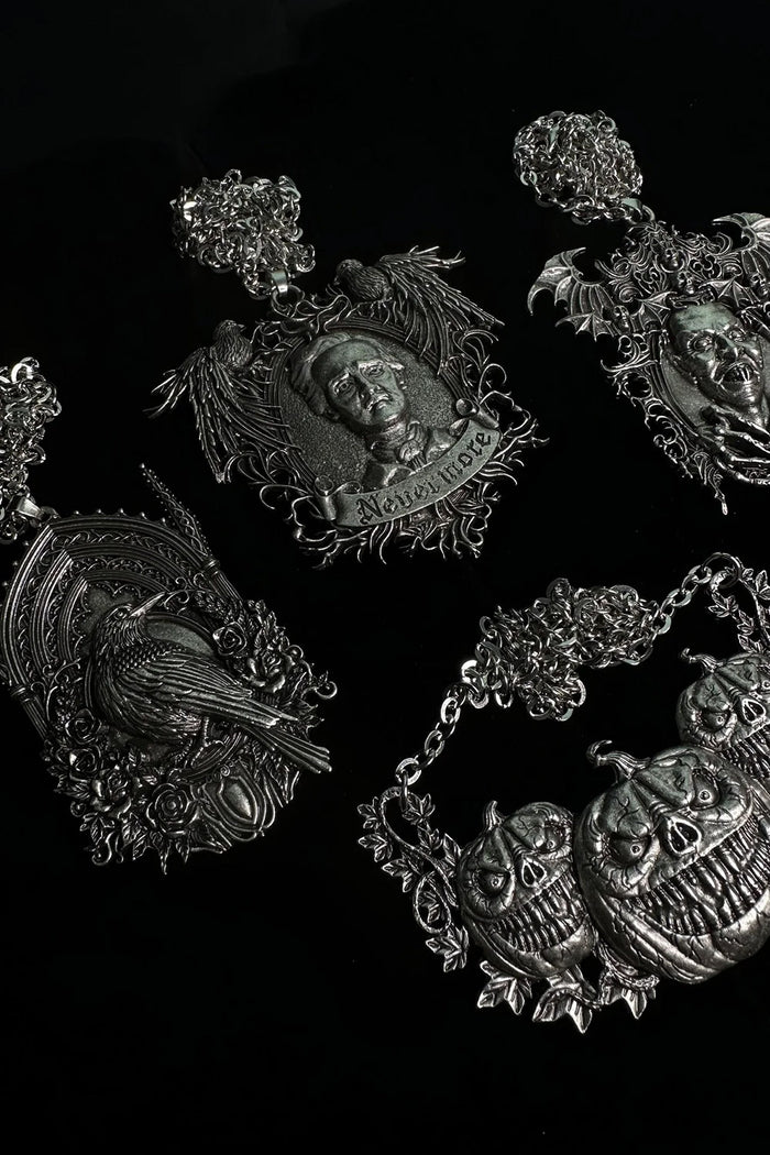edgar allan poe raven jewelry