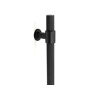 Momo Belgravia Knurled Door Pull With Back To Back Fixing 416Mm Matte Black BLGAP.416BB.MBL - The Blue Space