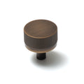 Momo Bellevue 35mm Solid Brass Lined Knob Bronze BVKLD035.BNZ - The Blue Space