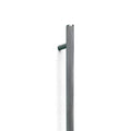 Momo Bellevue Knurled Door Pull With Back To Back Fixing 416Mm Dull Brushed Nickel BVKNAP.416BB.DBR - The Blue Space