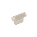 Momo Brighton 50mm Solid Brass Knurled T Knob Dull Brushed Nickel BSPKN050.DBR - The Blue Space