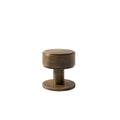 Momo Handles Belgravia 35mm Round Knob Plain Bronze BLGPL035.BNZ - The Blue Space
