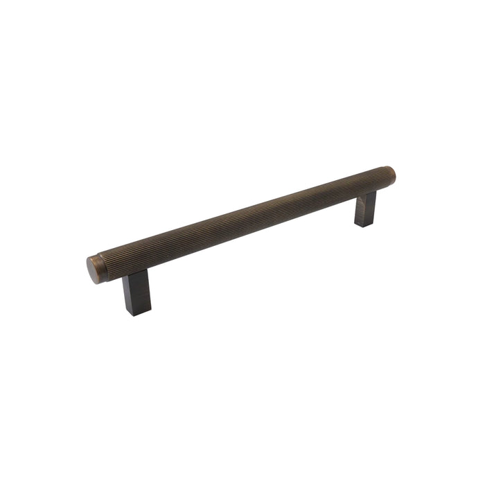 Momo Bellevue Lined Bar Pull Bronze BVPLD160.BNZ - The Blue Space