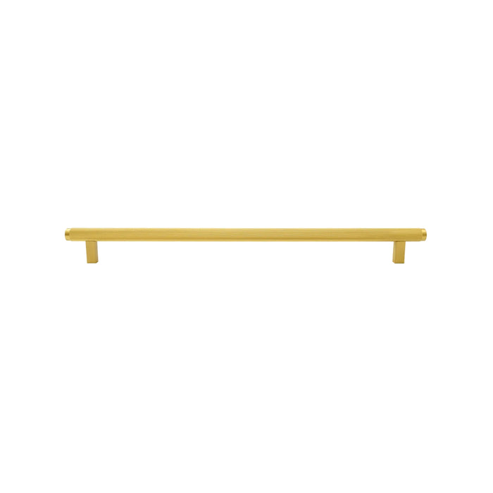 Momo Bellevue Lined Bar Pull Satin Brass P-BVPLD160.BSB - The Blue Space