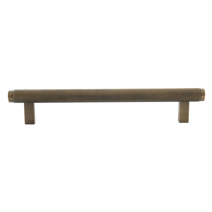Momo Bellevue Lined Bar Pull Dark Brushed Brass P-BVPLD160.DBB - The Blue Space