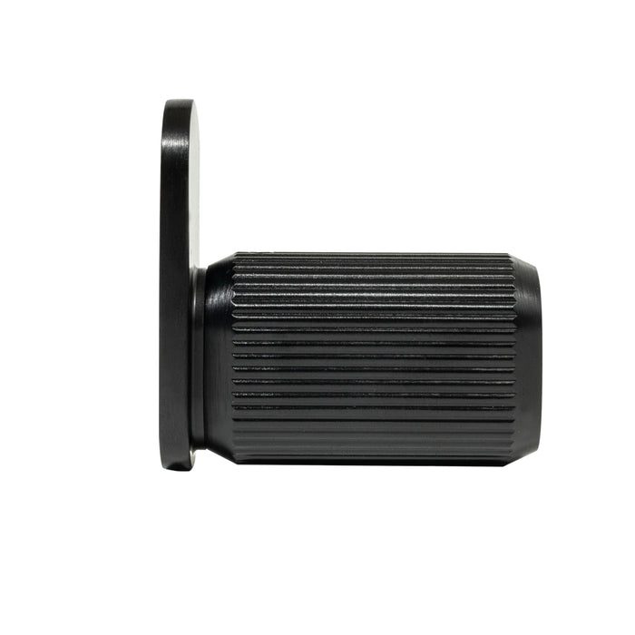 Side View Momo Brooklyn Wall Hook 40mm Brushed Black BKN7045.040.BBL - The Blue Space