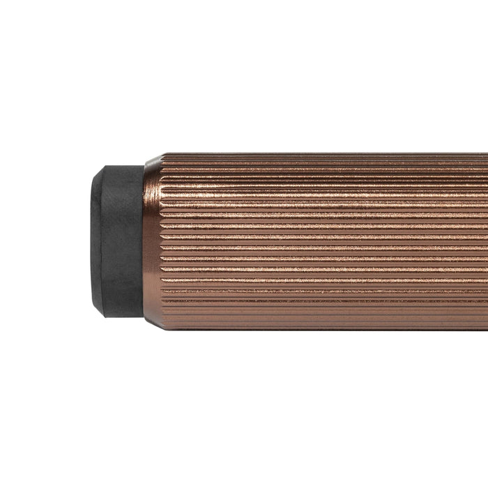 Details Momo Brooklyn Wall Door Stop 50mm Brushed Bronze BKN8022.050.BRBZ - The Blue Space
