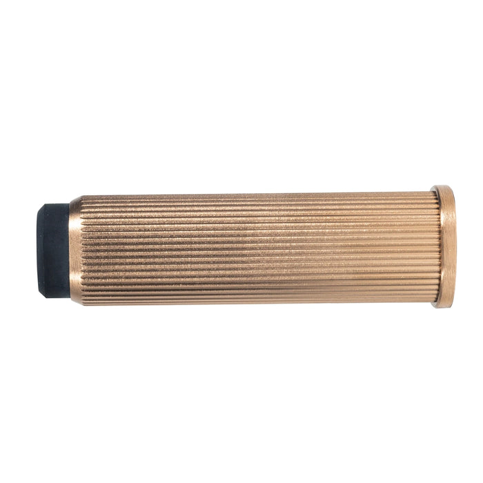 Side View Momo Brooklyn Wall Door Stop 50mm Brushed Dark Brass BKN8022.050.BDB - The Blue Space