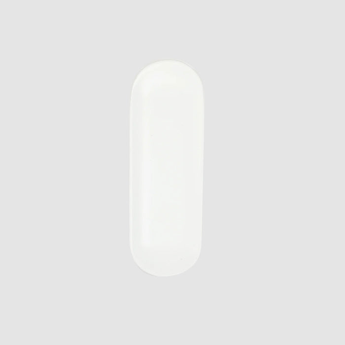 Front View Momo Luv Wall Hook 41mm Matte White L7037.041.MWH - The Blue Space