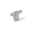 Momo Maida T Knob 52mm Dull Brushed Nickel MTK052.DBR - The Blue Space