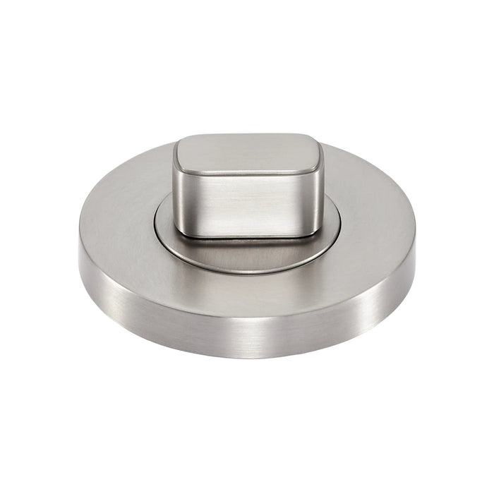 Side View Momo Privacy Thumb Turn Set Dull Brushed Nickel MHPS.DBR - The Blue Space