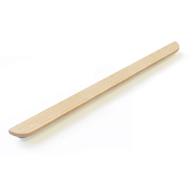 Momo Sydney Timber Pull Handle 400mm American Oak Raw SPH400.AORW - The Blue Space