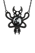 crescent moon necklace