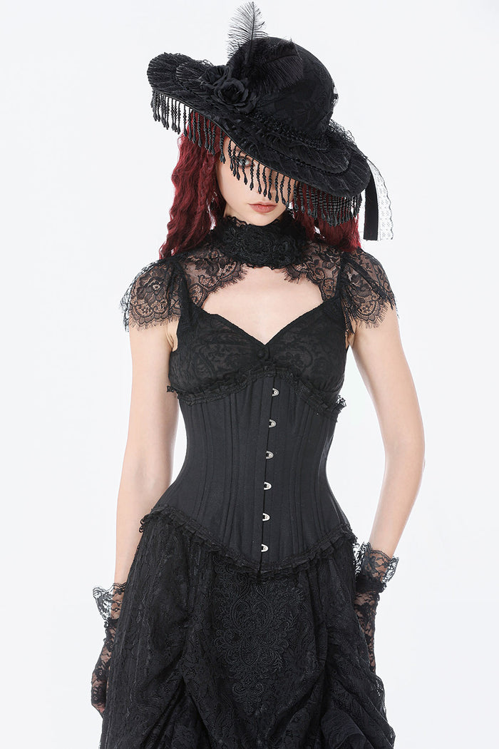 gothic underbust corset