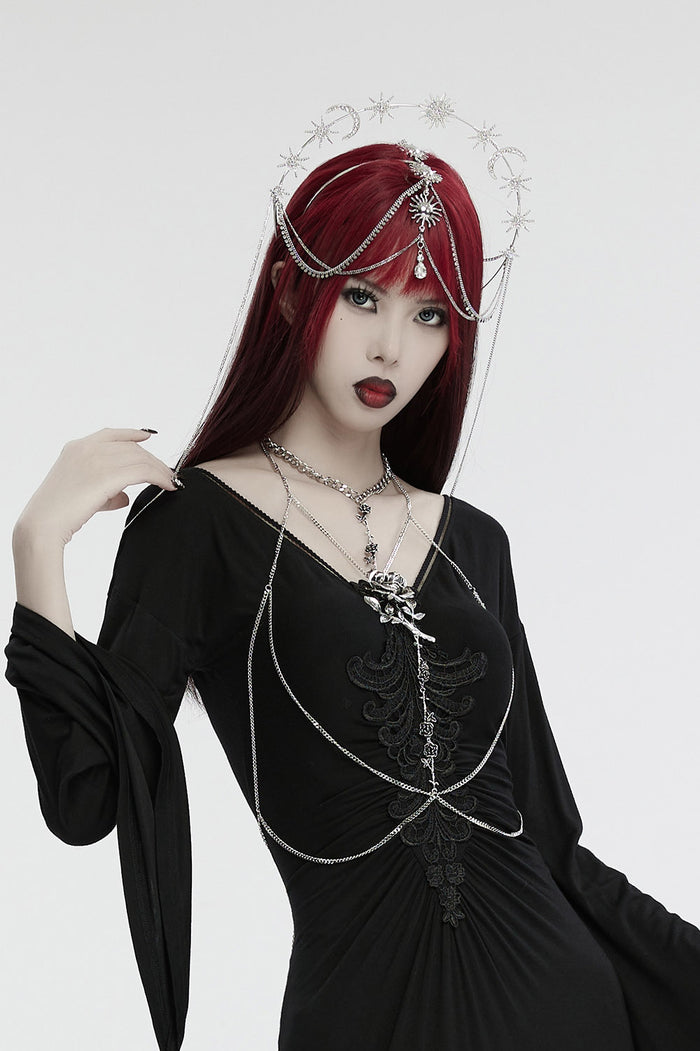 enchanting witch halo headpiece
