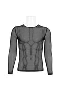 mens fishnet t-shirt