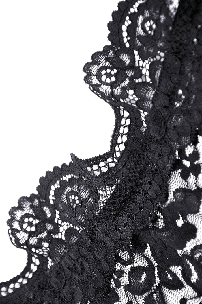 Morbida Mesh Lace Top
