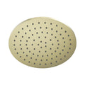 Nero 250mm Round Metal Shower Head II Brushed Gold NR507046BG - The Blue Space