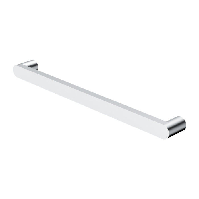 Nero Bianca 240V Single Heated Towel Rail Chrome NR9025HCH - The Blue Space