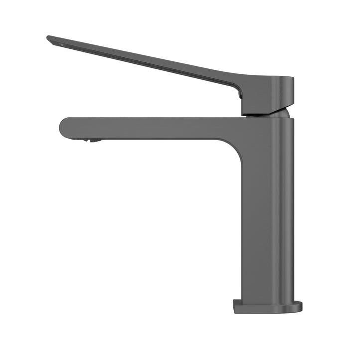 Side Nero Bianca Care Basin Mixer Gun Metal NR321502AGM - The Blue Space