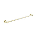 Nero Dolce II Single Towel Rail 800mm Brushed Gold NR2030BG - The Blue Space