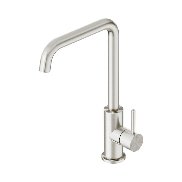 Nero Dolce II Sink Mixer Square Spout - Brushed Nickel 25B019BN - The Blue Space