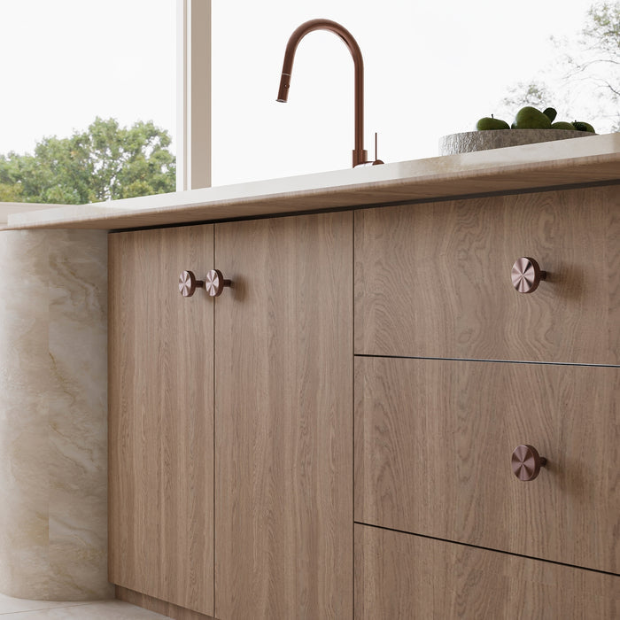 Nero Mecca Knob Brushed Bronze Lifestyle - The Blue Space