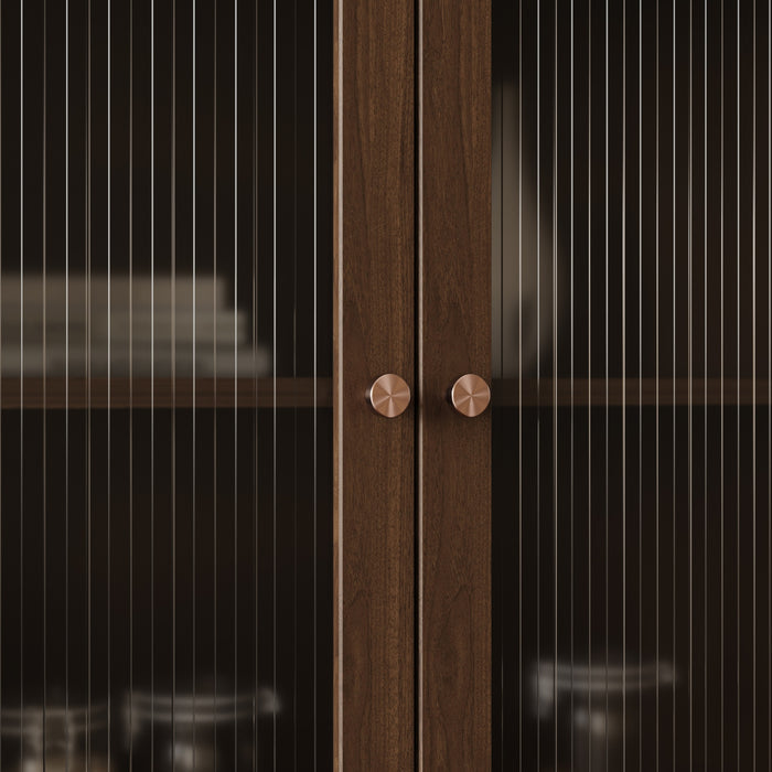 Nero Mecca Knob Brushed Bronze - The Blue Space