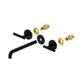 Nero Mecca Lever Wall Basin/Bath Set 220mm Spout Trim kits Only Matte Black 25D021MB - The Blue Space