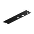 Nero Mecca Triple Soap Bottle Holder With Shelf Matte Black NR1985CMB - The Blue Space