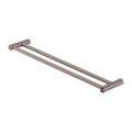 Nero New Mecca Double Towel Rail 800mm Brushed Bronze NR2330DBZ - The Blue Space