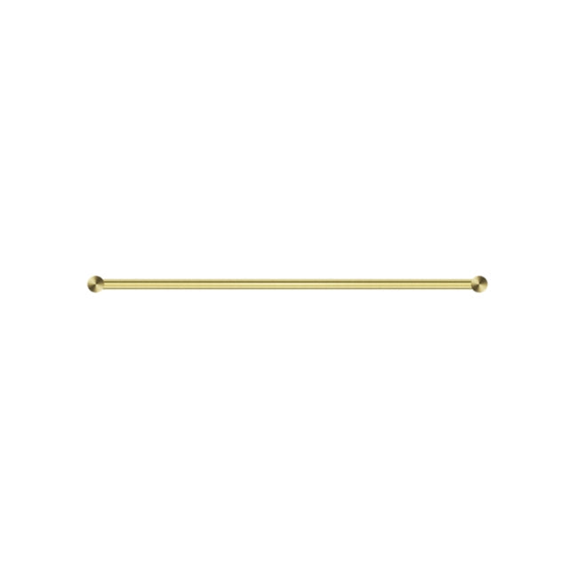Shop Online Nero New Mecca Single Towel Rail 800mm Brushed Gold NR2330BG | The Blue Space