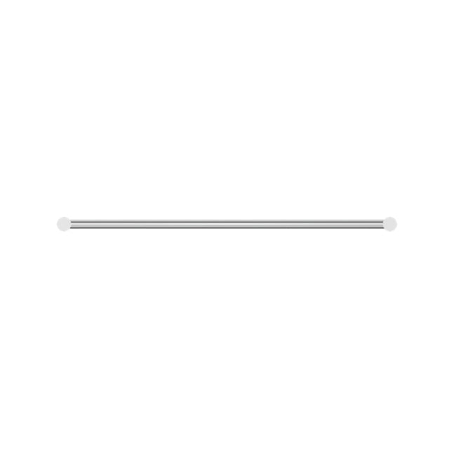 Buy Nero New Mecca Single Towel Rail 800mm Brushed Nickel NR2330BN | The Blue Space