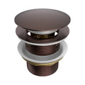 Nero Pop Up Bath Waste 40mm With Overflow Brushed Bronze NRA710BZ - The Blue Space