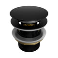 Nero Pop Up Bath Waste 40mm With Overflow Matte Black NRA710MB - The Blue Space