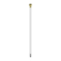 Nero Premium Flexible Mixer Tap Hose Pair Brushed Gold NR506042BG - The Blue Space