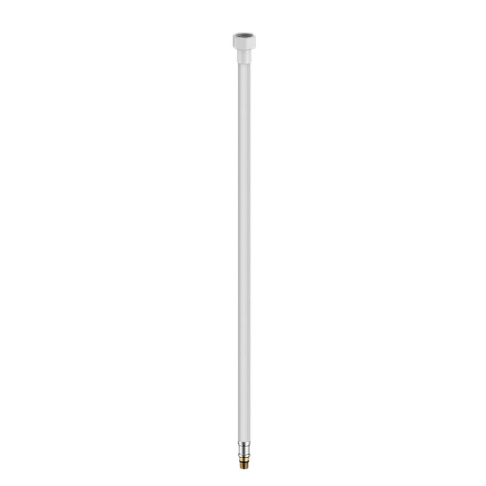 Nero Premium Flexible Mixer Tap Hose Pair Matte White NR506042MW - The Blue Space