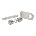Nero Pure SS316L Wall Basin/Bath Mixer Trim Kits Only Brushed Nickel NR172210ATBN - The Blue Space