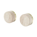 Nero Serenity Wall Top Assembly With Rome Travertine Handle Brushed Gold 24D007BG - The Blue Space