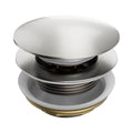 Nero Short Pop Up Bath Waste 40mm Brushed Nickel NRA709BN - The Blue Space