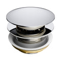 Nero Short Pop Up Bath Waste 40mm Chrome NRA709CH - The Blue Space