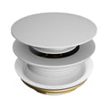 Nero Short Pop Up Bath Waste 40mm Matte White NRA709MW - The Blue Space