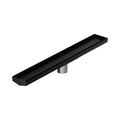 Nero Tile Insert V Channel 600x82mm Floor Grate 50mm Outlet Matte Black NRFG006HSMB_KIT - The Blue Space