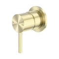 Nero Zen SS316L Shower Mixer Brushed Gold NR162211BG_KIT - The Blue Space
