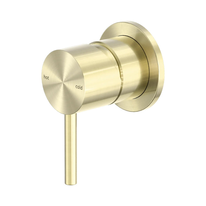 Nero Zen SS316L Shower Mixer Brushed Gold NR162211BG_KIT - The Blue Space