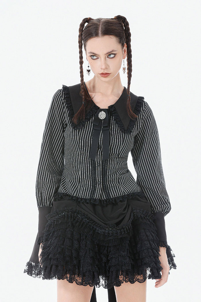 womens striped blouse