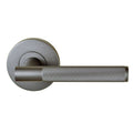 Nidus Knurled Domici Passage Handle Gun Metal Grey CMS-DOMK-PAS-GMG - The Blue Space